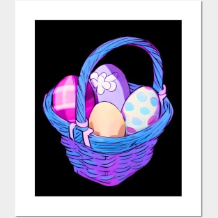 Maikell Design's Easter Basket-back version (MD23ETR019b) Posters and Art